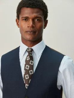 Next Check Suit Waistcoat^ Vests