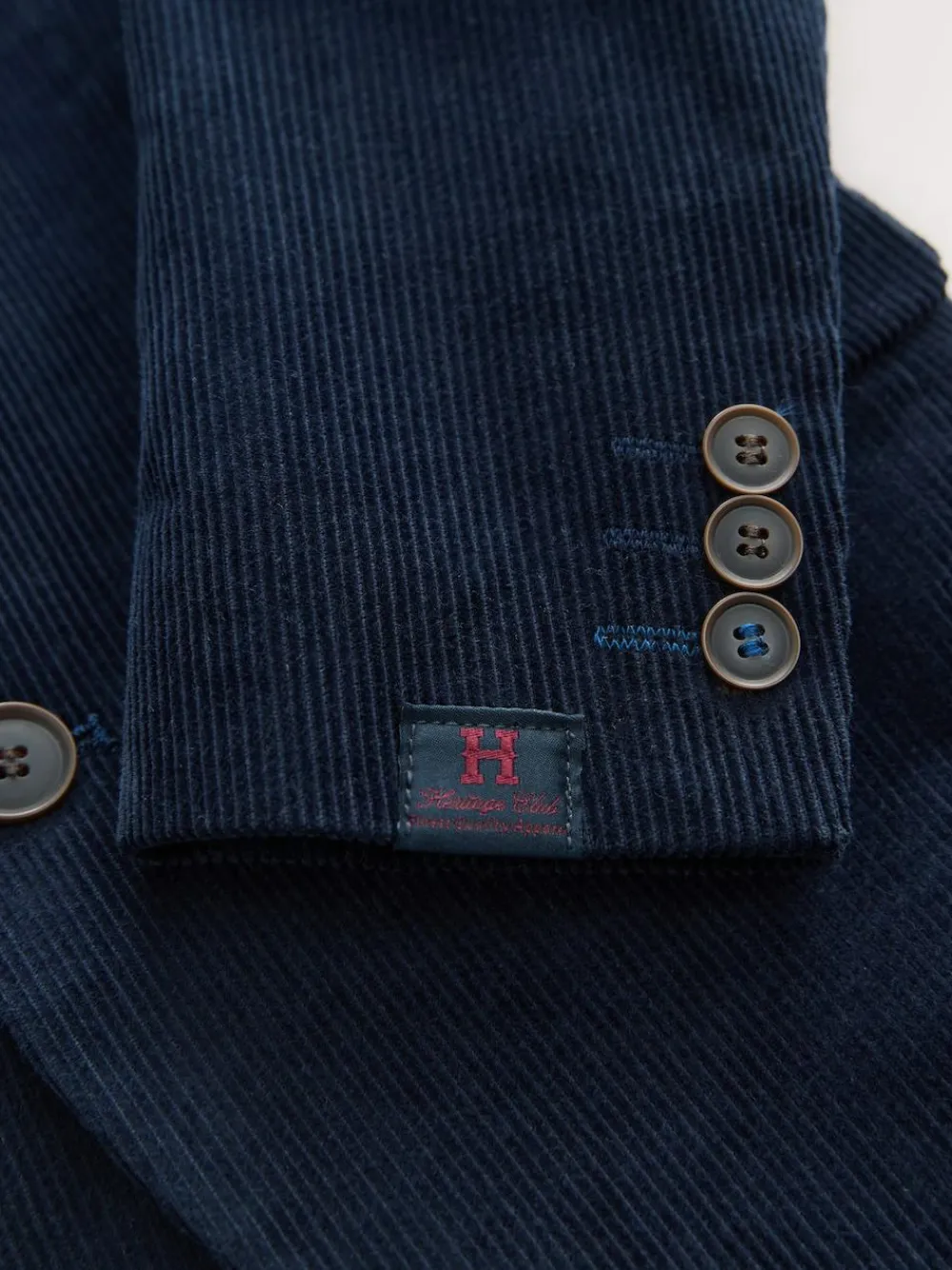 Outlet Next Blazer (3-16yrs) Navy Blue Corduroy