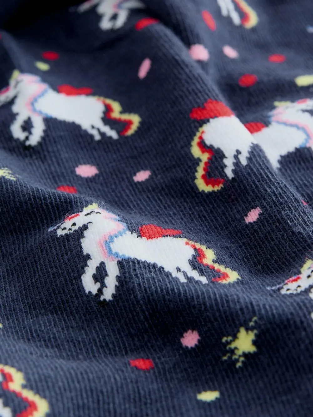 Next Navy Blue Cotton Rich Unicorn Tights^ Occasionwear|Tights