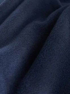 Next Navy Blue Fleece Dressing Gown^ Bathrobe