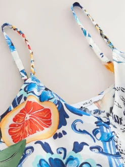 Next Fruit Print Volume Maxi Dress^Women Maxi Dresses|Dresses