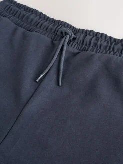 Next Interlock Soft Touch Cuffed Joggers Navy Blue