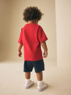 Next Navy Blue Jersey Shorts (3mths-7yrs)^BOY Shorts|Shorts