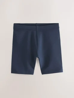 Sale Next Longer Length 5 Pack Cotton Rich Stretch Cycle Shorts (3-16yrs) Navy Blue