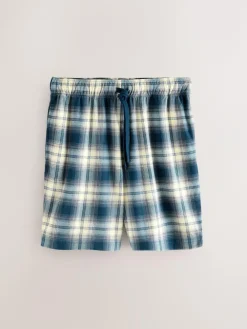 Hot Next Motionflex Cosy Shorts Pyjamas Set Navy Blue