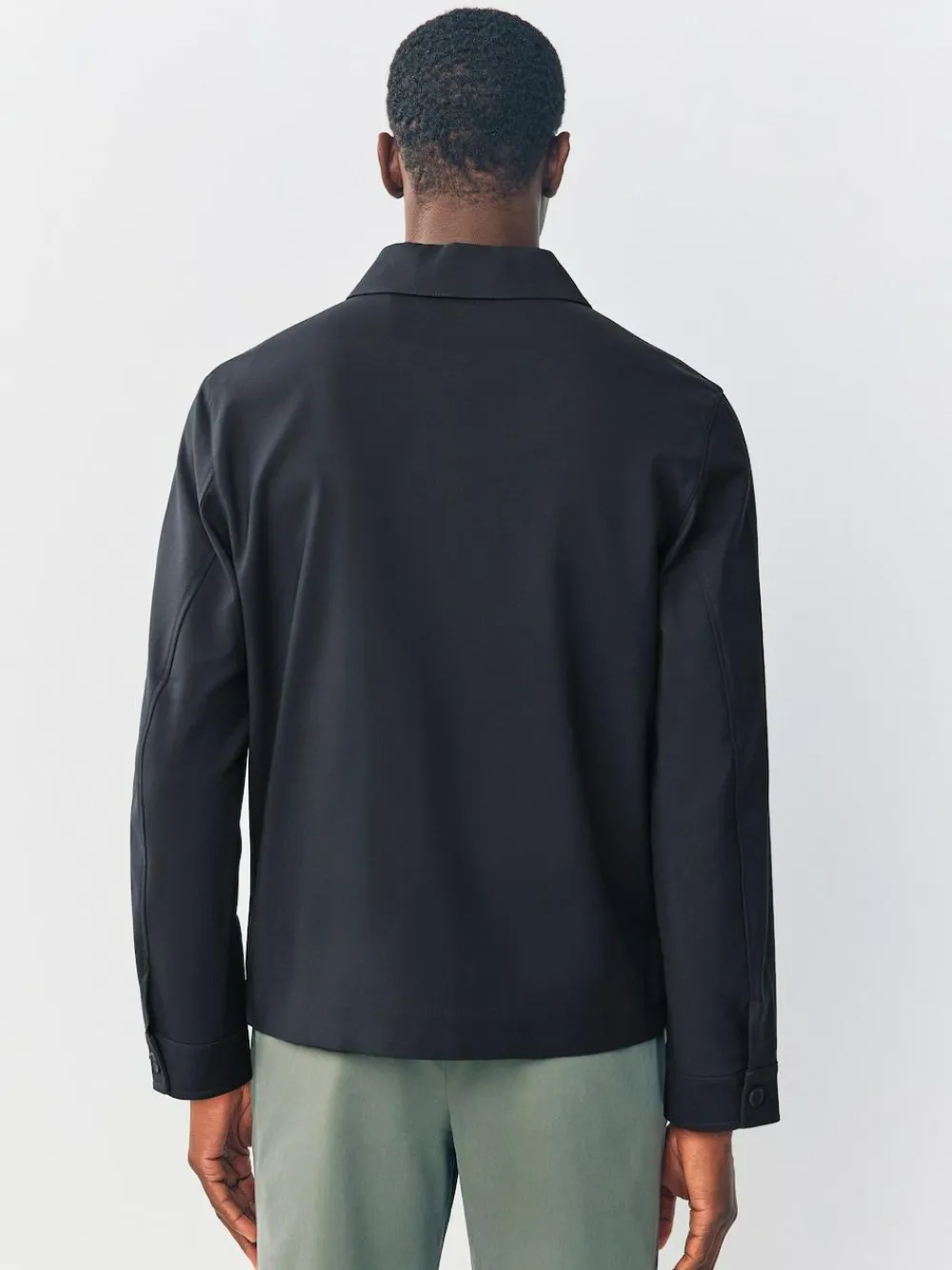 Discount Next N.Premium Smart Technical Jacket With Stretch Navy Blue