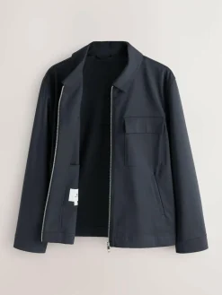 Discount Next N.Premium Smart Technical Jacket With Stretch Navy Blue