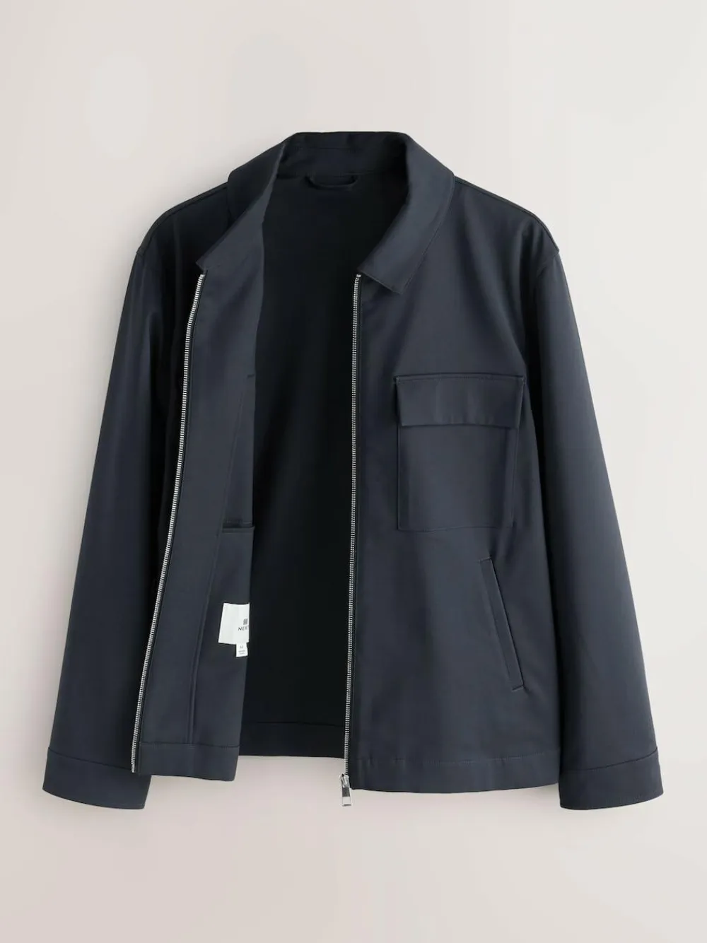 Discount Next N.Premium Smart Technical Jacket With Stretch Navy Blue