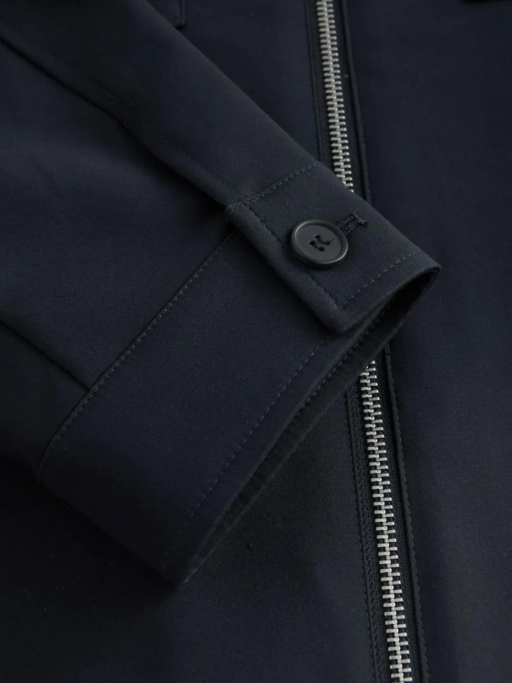 Discount Next N.Premium Smart Technical Jacket With Stretch Navy Blue