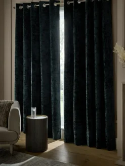 Next Plush Chenille Blackout/Thermal Eyelet Curtains^ Curtains & Blinds