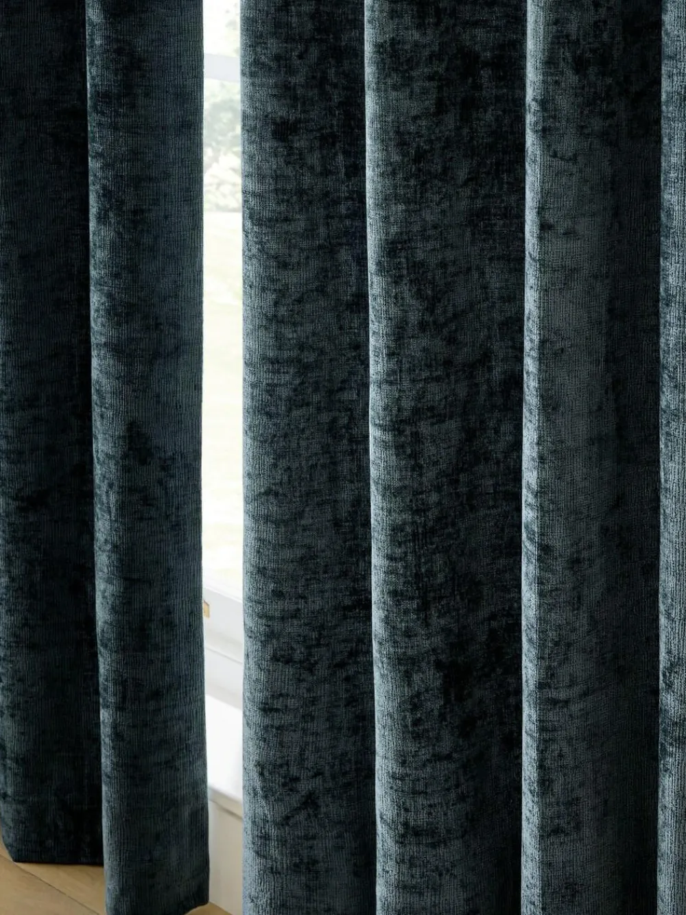 Next Plush Chenille Blackout/Thermal Eyelet Curtains^ Curtains & Blinds