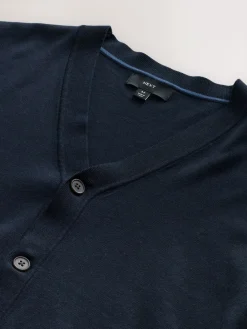 Next Regular Fit Cotton Rich Cardigan^ Knitwear|Knitwear