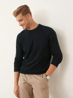 Next Regular Fit Pure Cotton Crew Jumper^ Knitwear|Knitwear