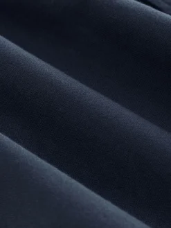 Discount Next Navy Blue Regular Fit Short Sleeve Oxford Shirt