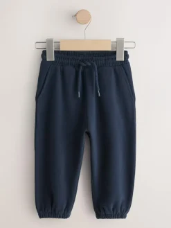 Outlet Next Regular Fit Soft Touch Jersey Joggers (3mths-7yrs) Navy Blue