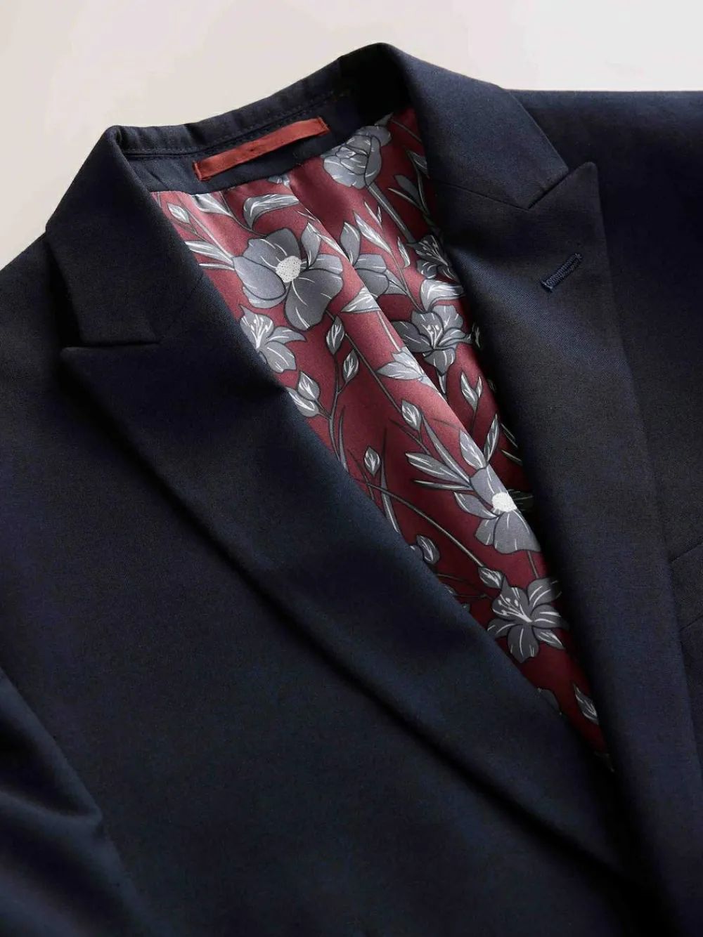 Clearance Next Regular Fit Two Button Suit Jacket Navy Blue