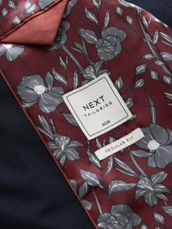 Clearance Next Regular Fit Two Button Suit Jacket Navy Blue