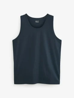 Next Regular Fit Vest Navy Blue