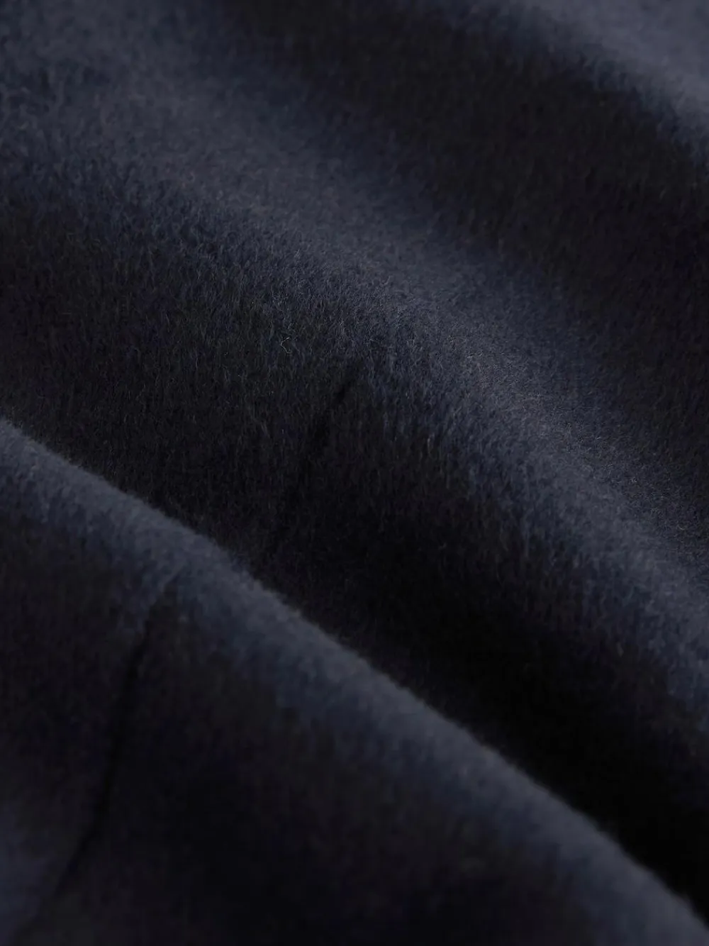 New Next Navy Blue Regular Fit Wool Rich Soft Touch Blazer