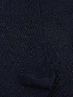 Next Navy Blue Regular Length 3 Pack Cotton Rich School Tights^ Baby Girls|Socks & Tights