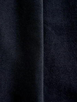 Hot Next Relaxed Fit Cotton Suit Trousers Navy Blue