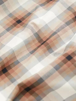 Outlet Next Shower Resistant Check Lining Harrington Jacket Navy Blue