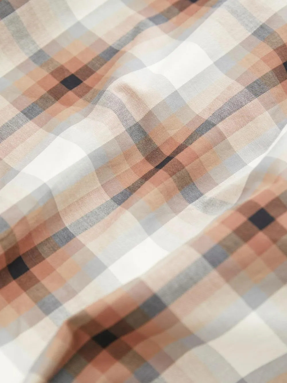 Outlet Next Shower Resistant Check Lining Harrington Jacket Navy Blue