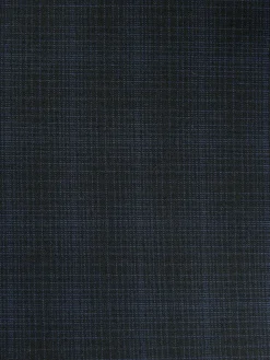 Clearance Next Navy Blue Slim Fit Check Suit Jacket