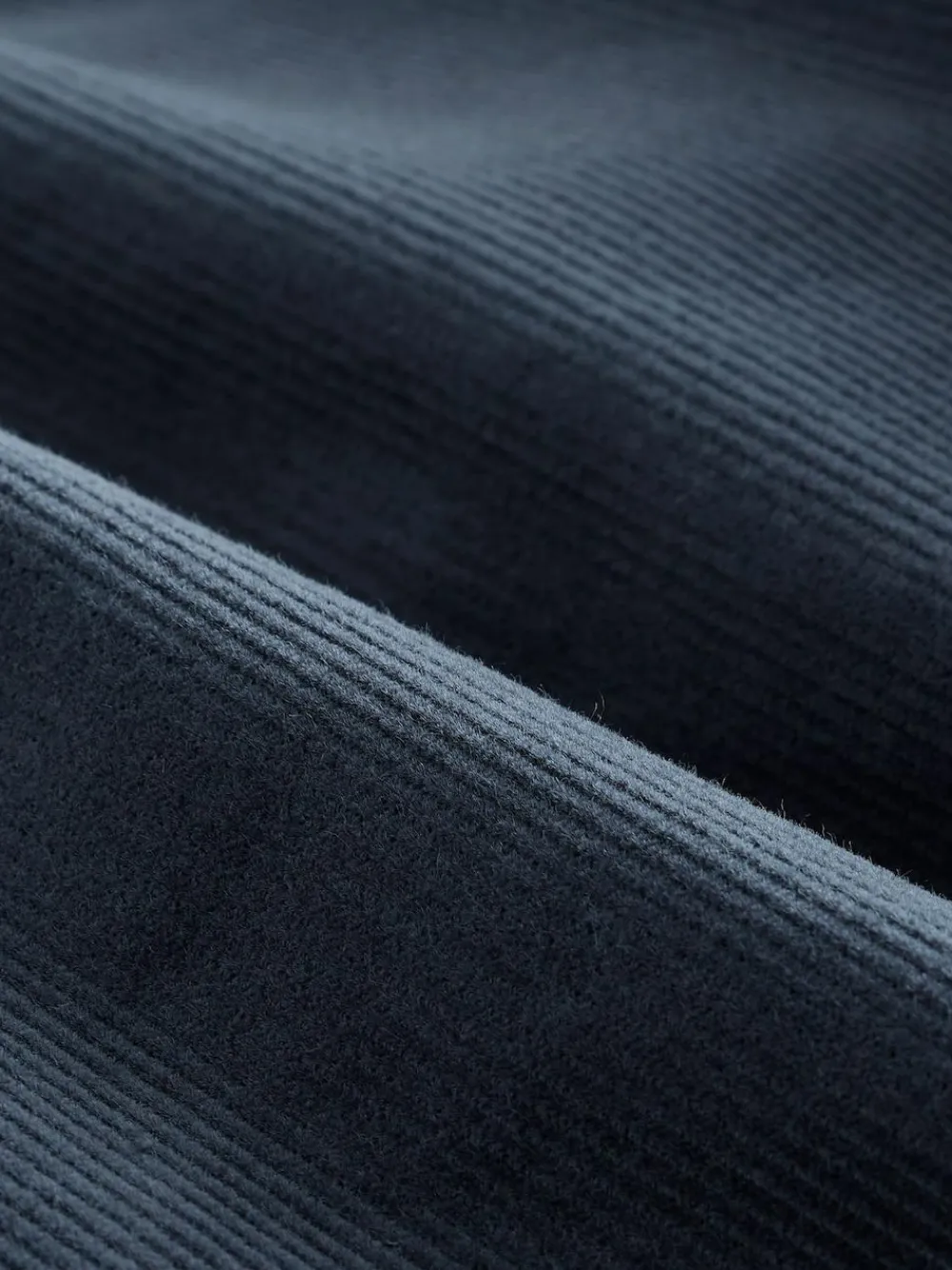 Hot Next Slim Fit Corduroy Suit Jacket Navy Blue