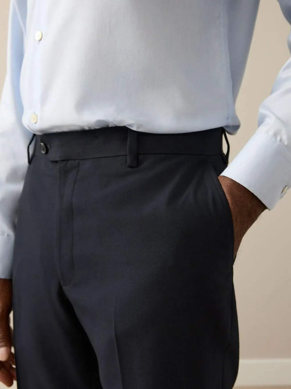 Next Slim Fit Slim Fit Signature Nova Fides 100% Italian Wool Suit Trousers^ Occasionwear|Pants & Chinos