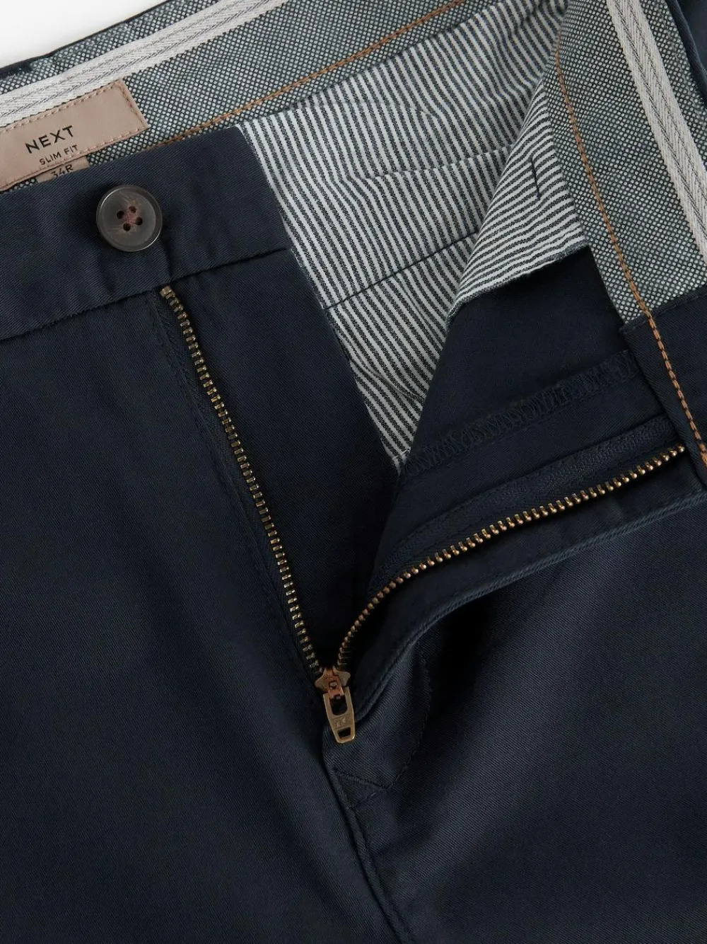 Best Next Navy Blue Slim Fit Stretch Chinos Shorts