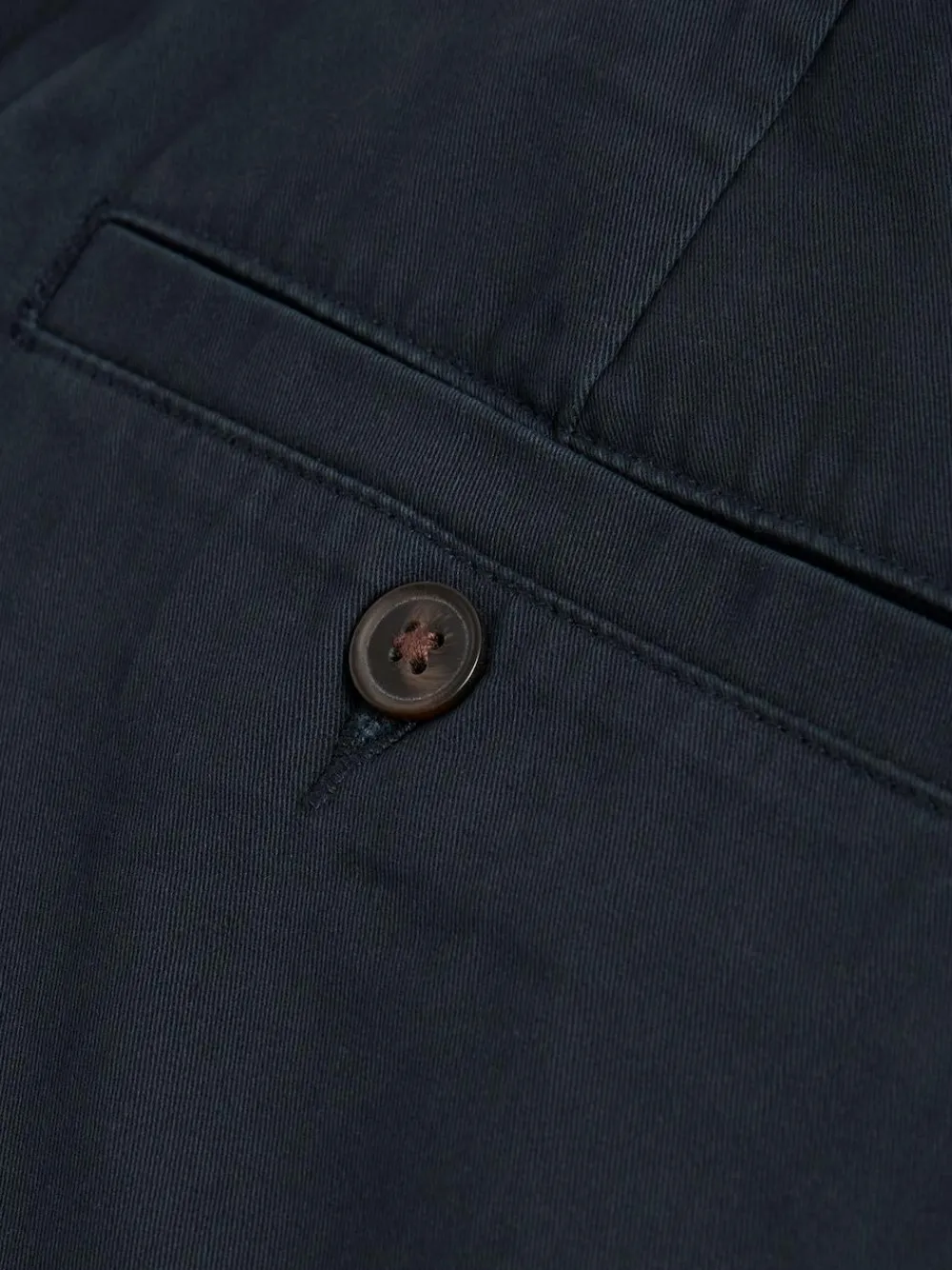 Best Next Navy Blue Slim Fit Stretch Chinos Shorts