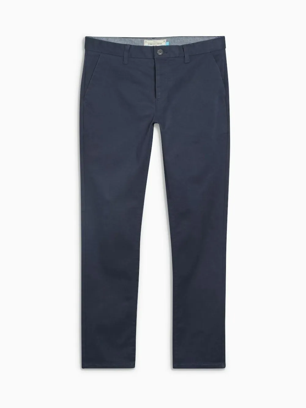 Next Navy Blue Slim Fit Stretch Chinos Trousers^ Nightwear|Pants & Chinos