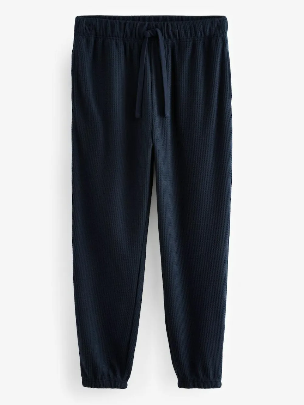 Outlet Next Soft Waffle Long Sleeve Pyjamas Set Navy Blue
