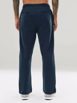 Clearance Next Navy Blue Straight Fit Relaxed Fit Brushback Heavyweight Joggers