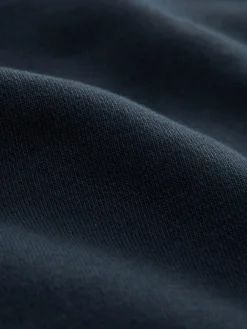 Clearance Next Navy Blue Straight Fit Relaxed Fit Brushback Heavyweight Joggers