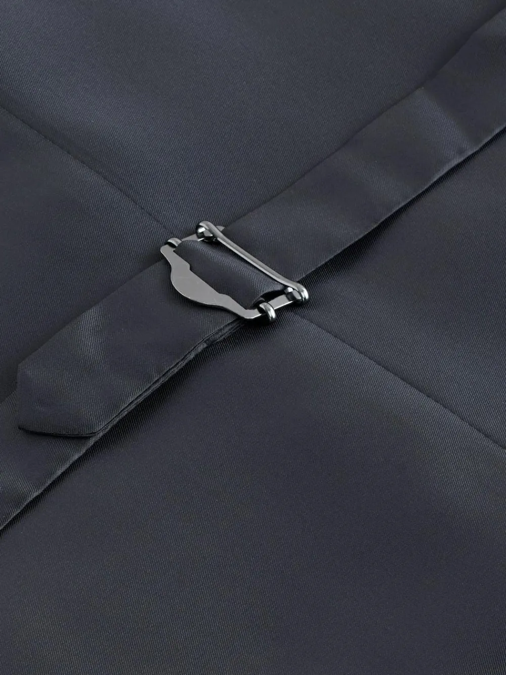 Clearance Next Navy Blue Striped Wool Blend Suit Waistcoat