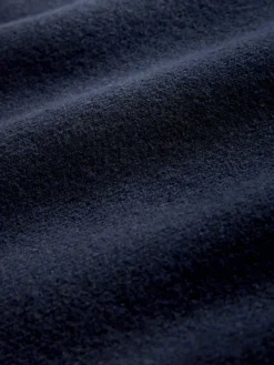 Outlet Next Supersoft High Neck Seam Detail Jumper Navy Blue