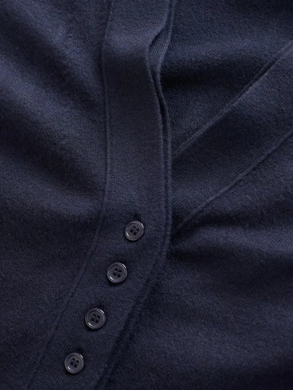 Next Navy Blue Supersoft V-Neck Cardigan With Pockets