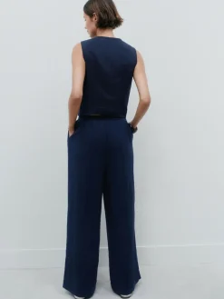 Next Superwide Pleated Trousers^Women Pants