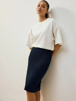 Next Tailored Pencil Skirt With Wool^Women Suits & Tailoring