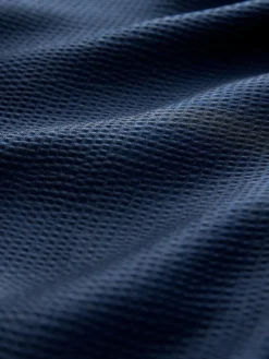 Best Next Twist Front Long Sleeve Satin Maxi Dress Navy Blue