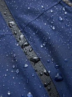 Next Navy Blue Waterproof Fleece Lined Hooded Jacket (3-16yrs)^BOY Coats & Jackets|Snowsuits & Coats