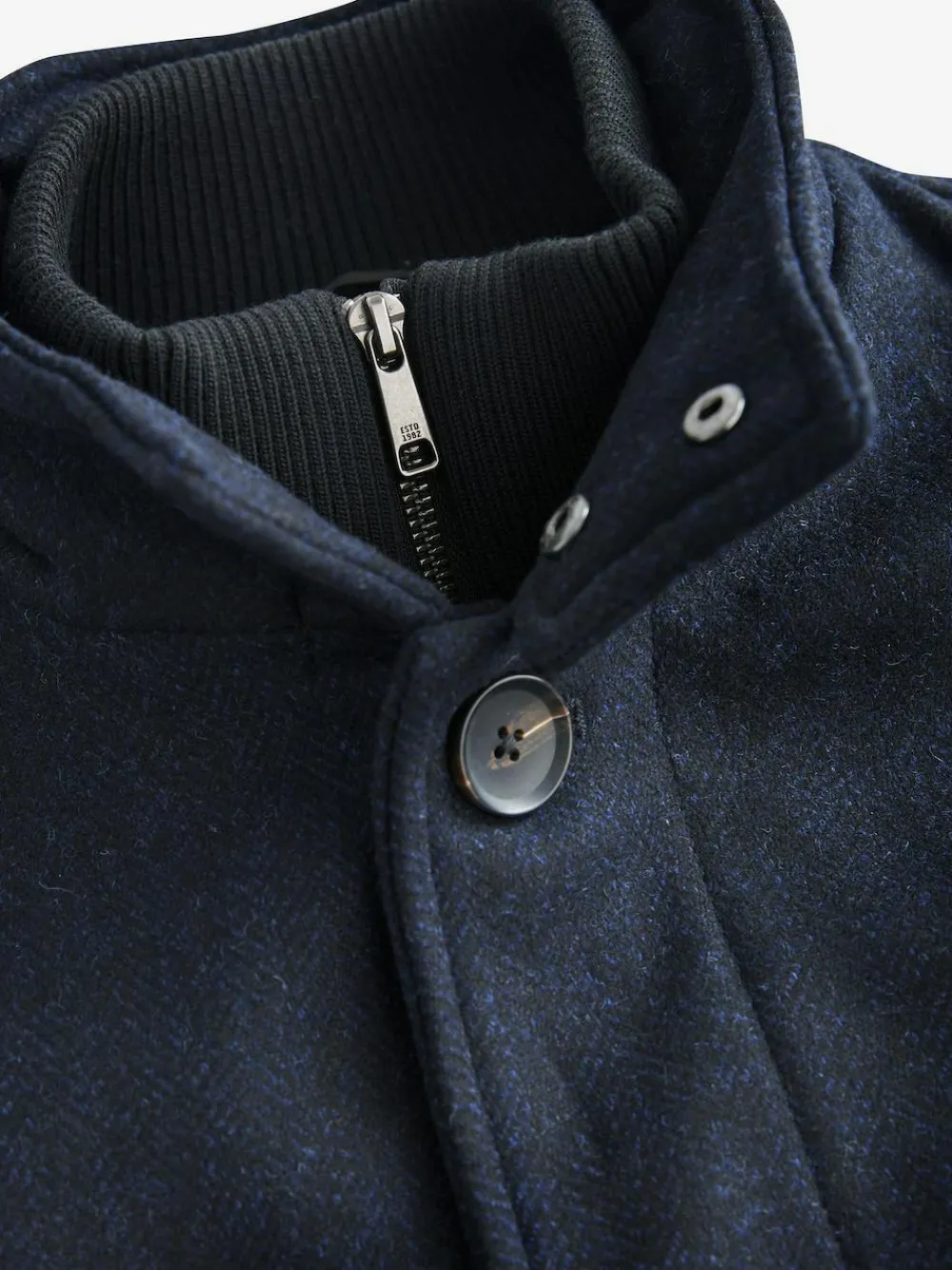 Next Wool Blend Mock Gilet Herringbone Padded Coat^ Coats & Jackets|Coats & Jackets