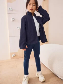 Best Next Zip-Up Fleece Jacket With Pockets (3-16yrs) Navy Blue