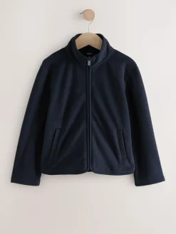 Best Next Zip-Up Fleece Jacket With Pockets (3-16yrs) Navy Blue