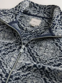 Next Full Zip Funnel Neck Fleece^ Coats & Jackets|Coats & Jackets