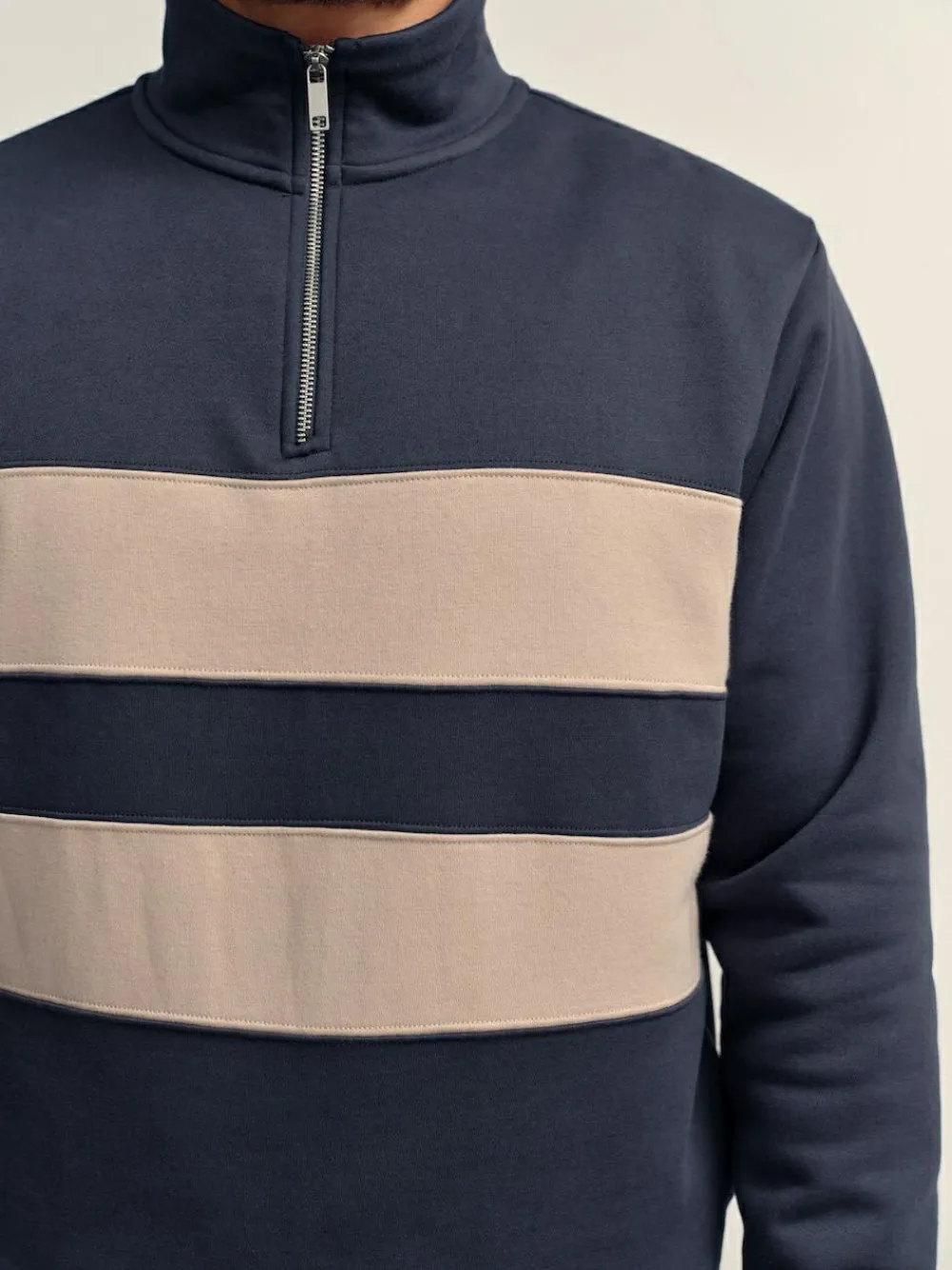Next Quarter Zip Colour Blocking Sweatshirt^ Sweatshirts & Hoodies|Sweatshirts & Hoodies