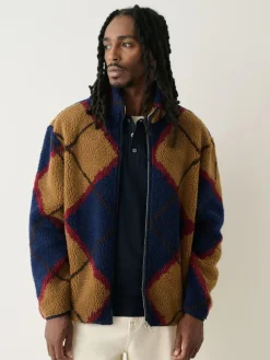 Next Zip Through Printed Fleece^ Loungewear|Sweatshirts & Hoodies