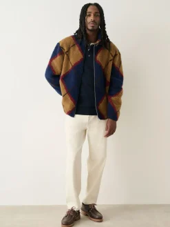 Next Zip Through Printed Fleece^ Loungewear|Sweatshirts & Hoodies